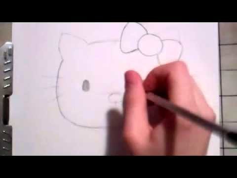 HOW TO DRAW HELLO KITTY =^.^=