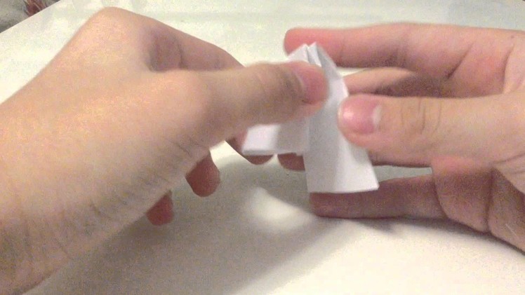 How to fold an origami Batman (very easy)