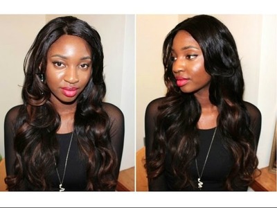 How to Install a U-Part Wig & Lace Closure ❤ DIY Tutorial