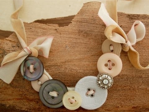 How to Make a Button Necklace | by Michele Baratta