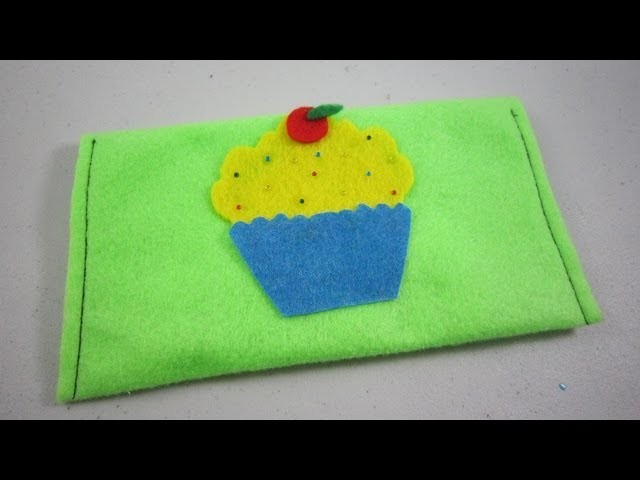 How to make a cupcake pencil case - EP