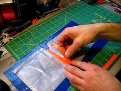How to make a Duct tape CD case - Hybrid tutorial