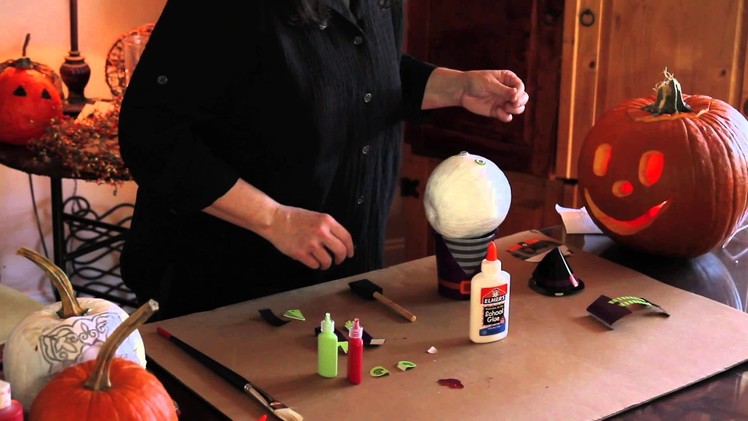 How to Make a Pumpkin Head : Pumpkin Carving & Crafts