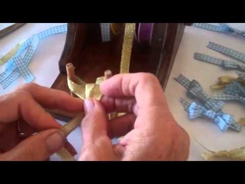 How to make a ribbon bow using a bow maker with crafty dawn