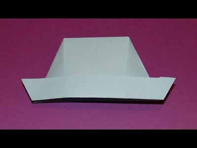 How To Make An Origami Hat 02