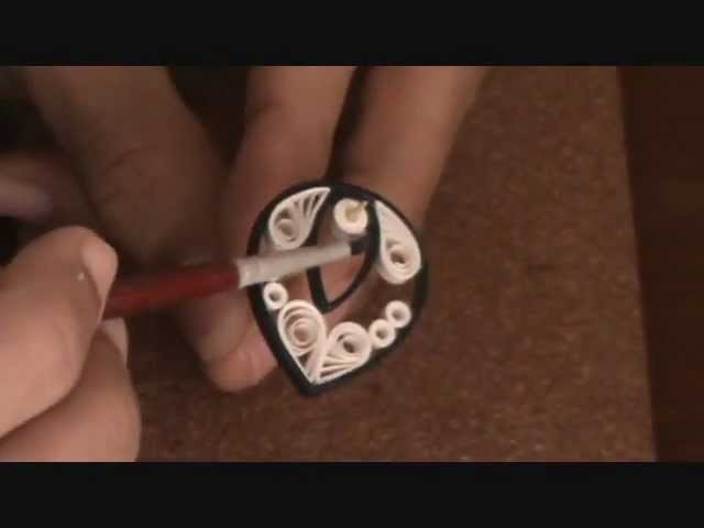 How-to make paper quilling jewellery earrigs for beginers and professionals.PART - 2 (varnishing)
