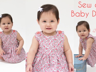 How to Sew a Baby Dress - Free Pattern