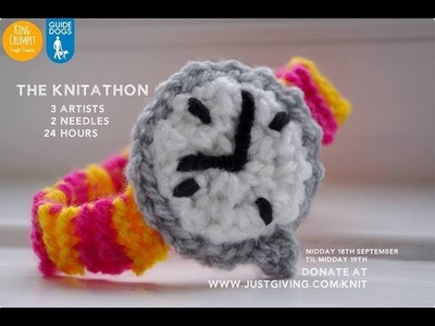 KING CRUMPET 24 Hour Knit for The Guide Dogs for The Blind (UK)