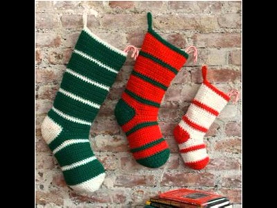 Knitting pattern christmas stocking