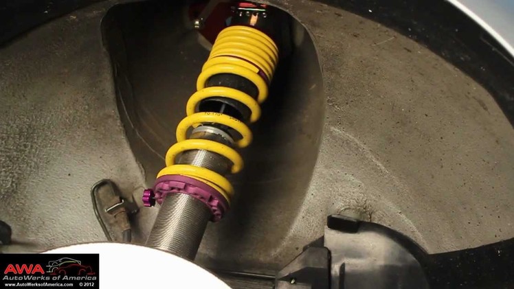 KW Coilovers Variant 2 on a BMW E36 M3 | BMW suspension upgrade