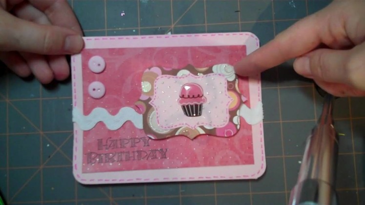 Let's Get Crafty: Episode # 22: Use Your a Scraps for Cards