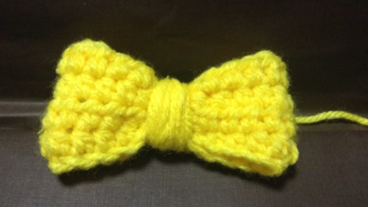 Make a Cute Crochet Bow - DIY Crafts - Guidecentral