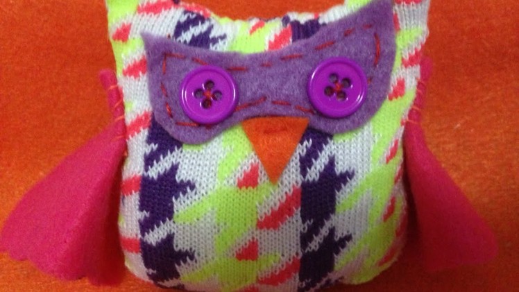 Make an Adorable Sock Owl - DIY Crafts - Guidecentral