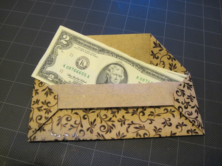 Origami Bar Money Envelope