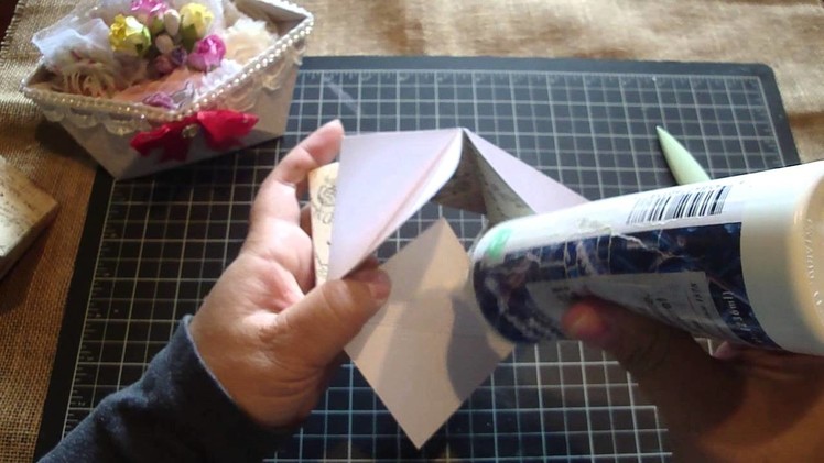 Origami Candy Dish.Tutorial