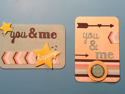Pocket Page Cards for Scrapbooking!