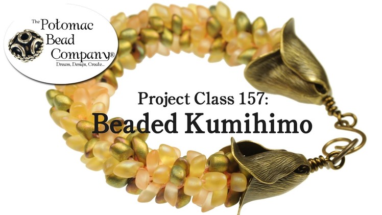 Project 157 - Beaded Kumihimo Braiding