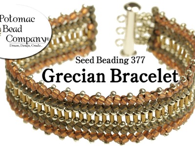 Seed Bead 377 - Grecian Bracelet