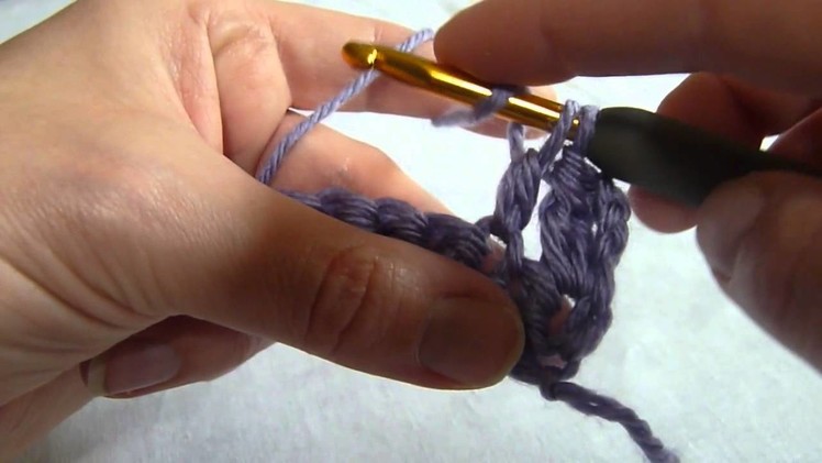 Stitch Scene: How to crochet the cluster stitch