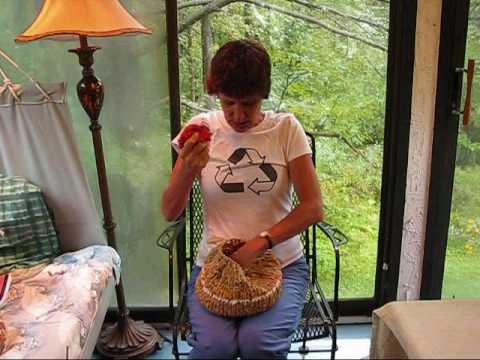 Trashbag Knitting for Hippotherapy