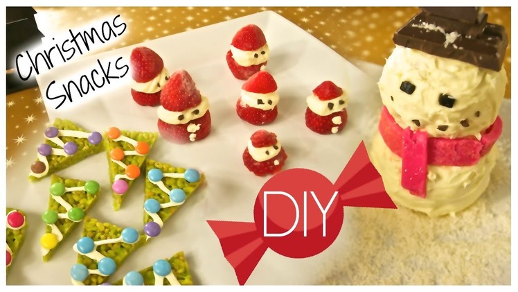 06. Easy DIY Christmas Snacks + GIVEAWAY!