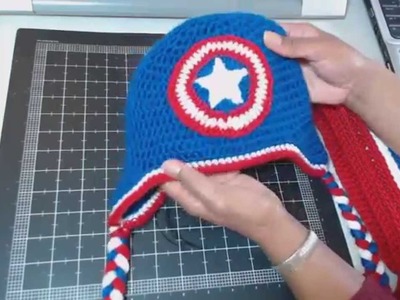 11-18-14: Captain America Crochet Set