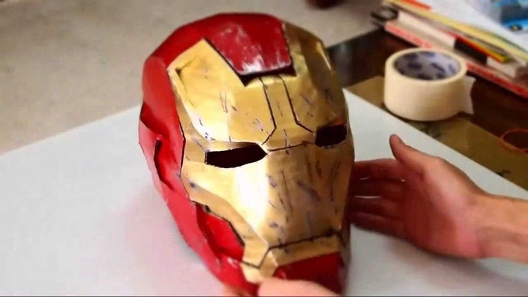 #35: Iron Man Mark 42 Helmet DIY 8.8 - Paint, battle damage