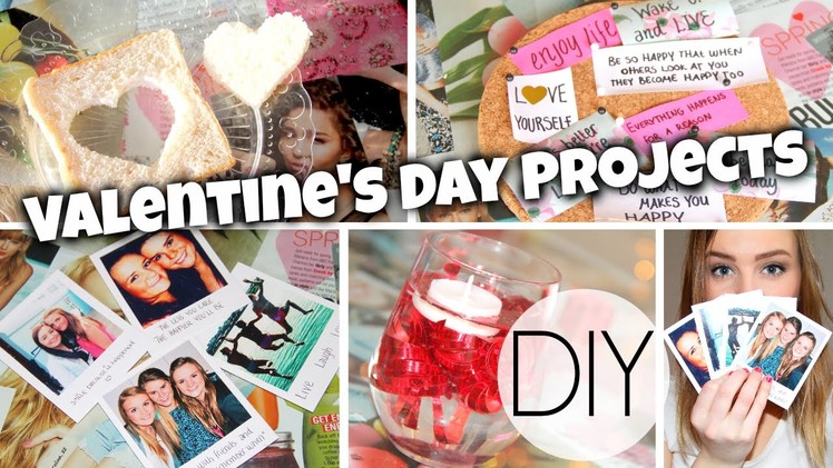 4 DIY Projects To Make On Valentine's Day! Food, Decor + More!