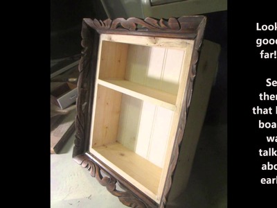 AWESOME DYI - Re purposed picture frame to Shadow Box!!!!! - McKeYdEsiGnS