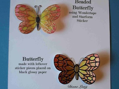Beaded Butterfly Tutorial