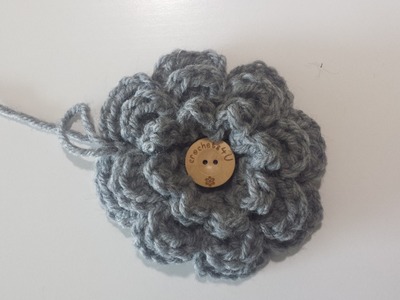 Bloem haken. crochet flower