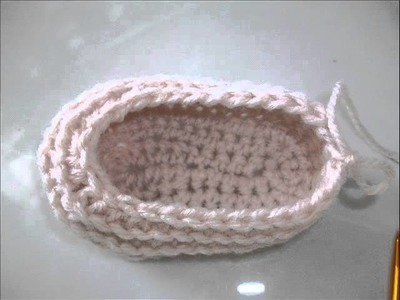 Crochet Baby Boot, shoe, slipper