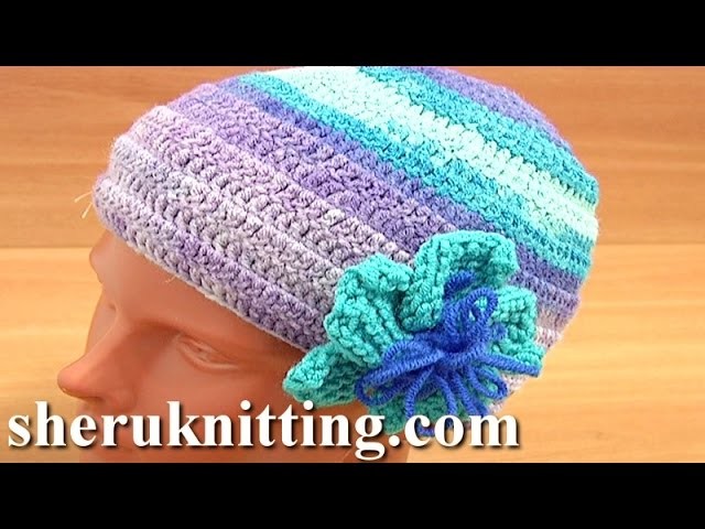 Crochet Hat Pattern for Beginners Tutorial 2 Part 2 of 3