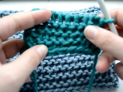 Crochet Lessons - How to work the tunisian purl stitch - Part 2