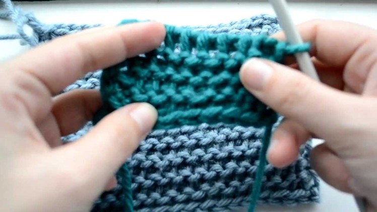 Crochet Lessons - How to work the tunisian purl stitch - Part 2
