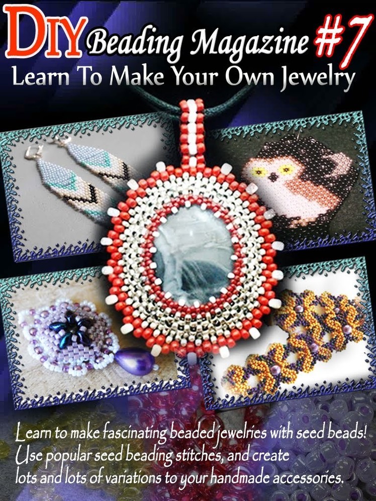DIY Beading Magazine Issue 7 (Ipad. Newsstand) Video Preview