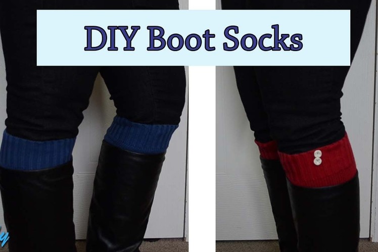 DIY - Boot Socks