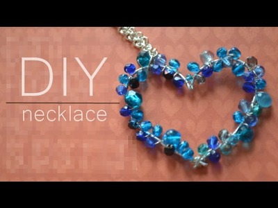 DIY : heart necklace