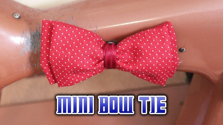 DIY Mini Bow Tie Accessory - Whitney Sews