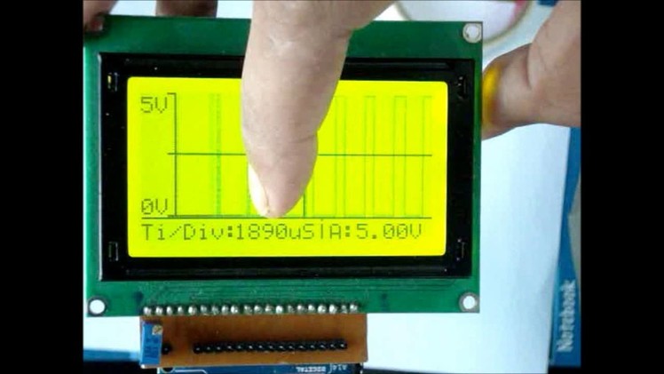 DIY Oscilloscope using Arduino and Graphic LCD (Osciduino)