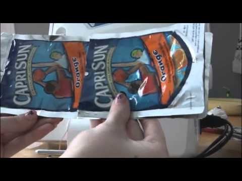 DIY: Tri-Fold Juice Pouch Wallet