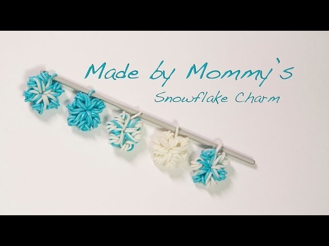 Easy Flower or Snowflake Charm Without the Loom