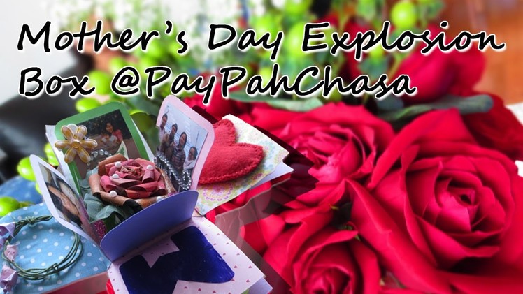 Explosion Box Crafts for Mother's Day