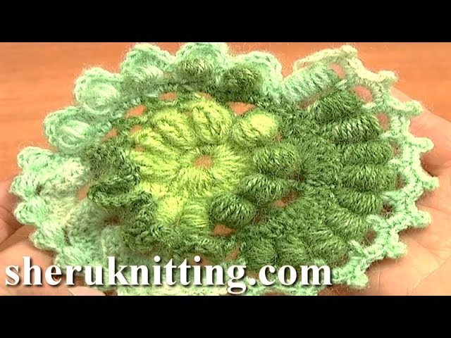 Freeform Crochet Scrumble Pattern Tutorial 3 Part 1 of 2 Free Form Crochet Designs