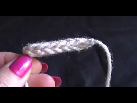 How to Crochet a Icord Tutorial - I-Cord I cord