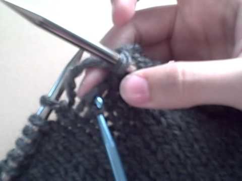How to Drop a Stitch
