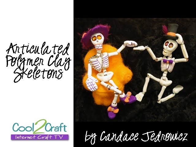 How to Make an Articulated Polymer Clay Skeleton by Candace Jedrowicz