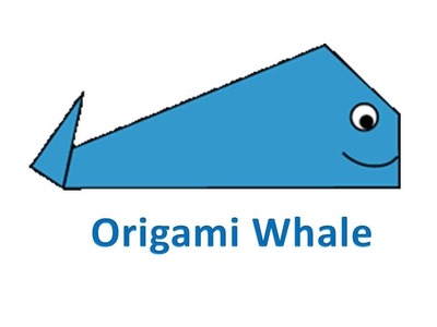 How to make an Origami Whale