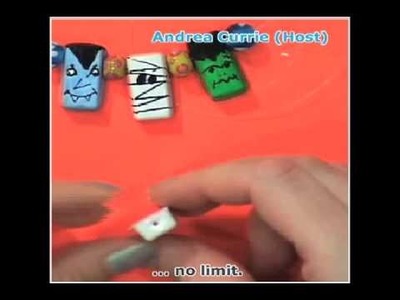How To Make Fun Halloween or Holiday charms (Andrea Currie Crafts)