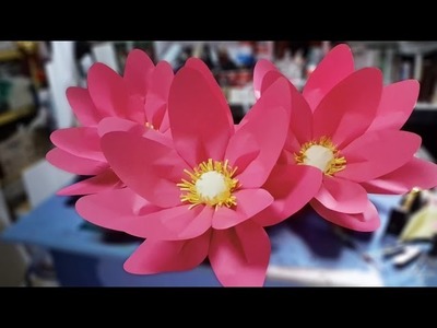 How to Make Lotus Flower Using Paper